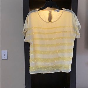 Yellow blouse. Forever 21 Size medium.